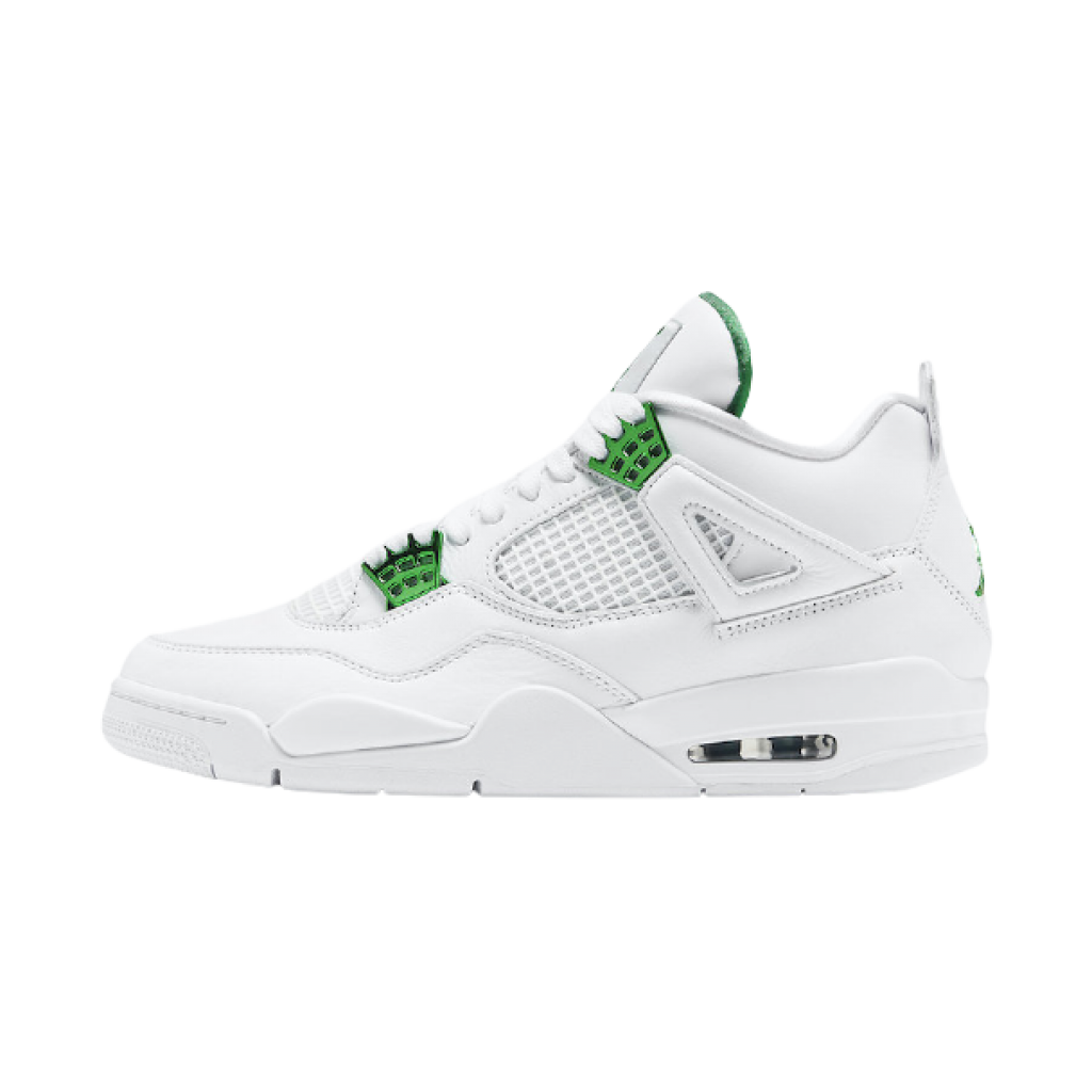 Jordan 4 store metallic green